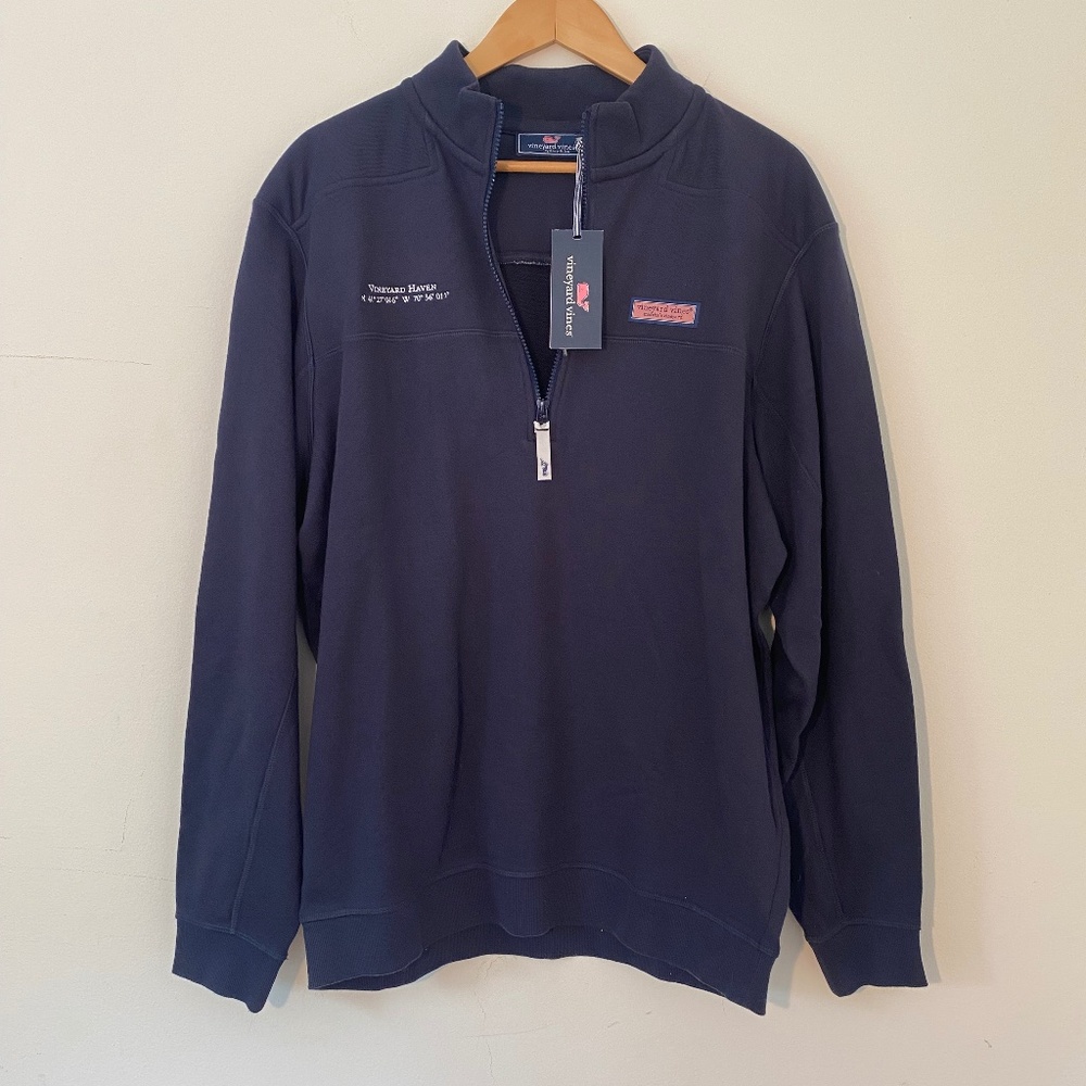 Vineyard Vines Collegiate Shep Shirt, navy L